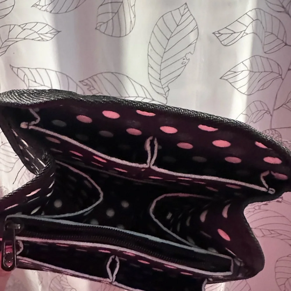 Polka Dot Black and White Organizer - Picture 2 of 2